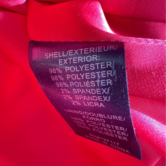 Badgley Mischka collection Red Dress size 8 - Picture 8 of 13